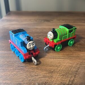 Thomas The Train & Friends - Diecast Push Along Thomas and Percy